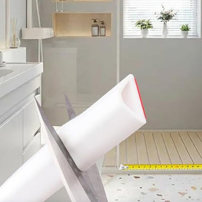 200cm Self Adhesive Shower Water Dam for Bathroom Floor Threshold Seal Strip