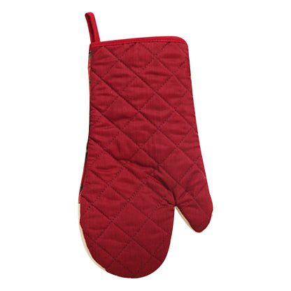Christmas Oven Mitt Pot Holder Set Reusable Kitchen Heat Insulation Pad Microwave Gloves