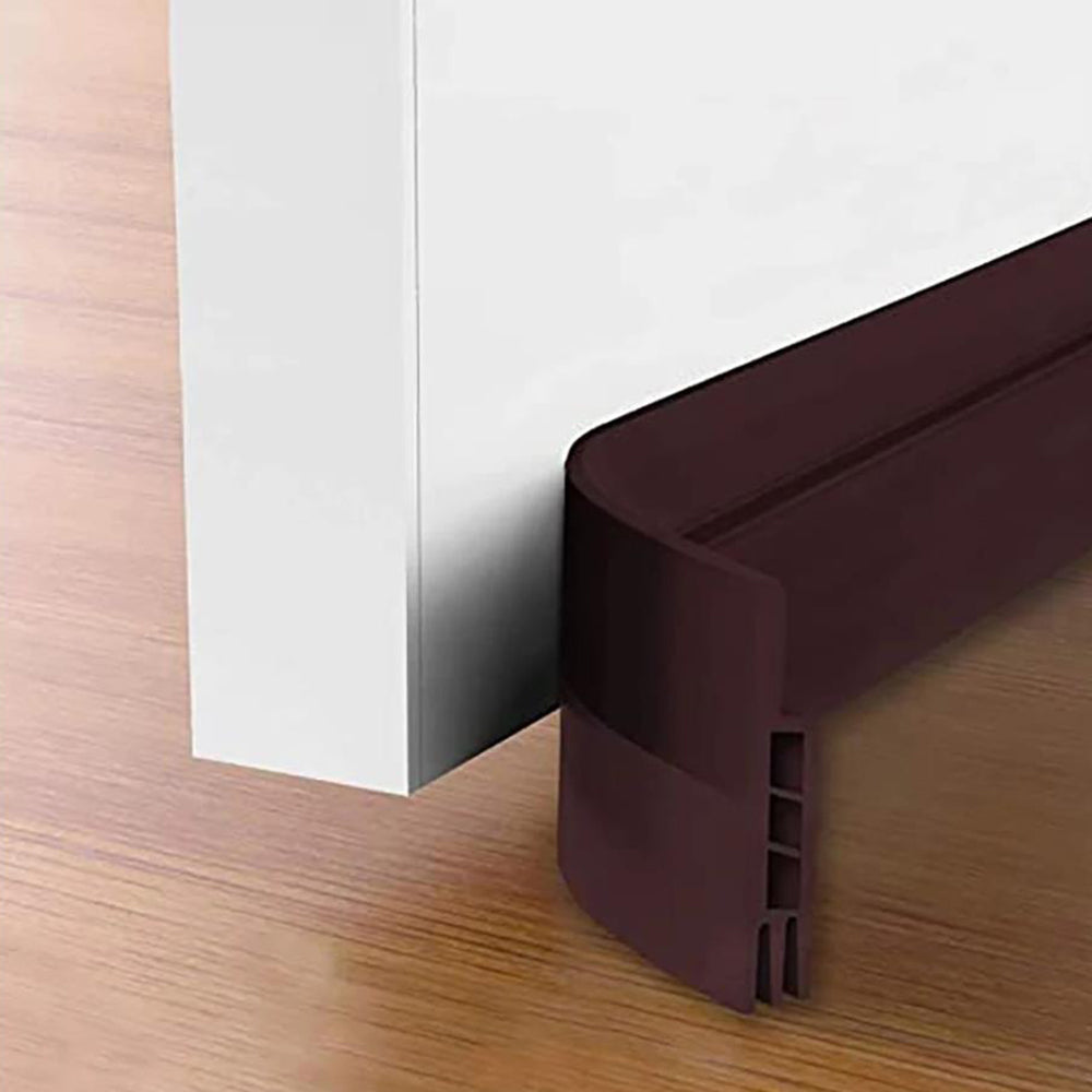 Rubber Door Draft Stopper Under Door Sealer Noise Blocker Sound Proof Draft Guard