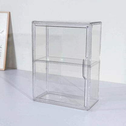 Clear Display Showcase for Figures Acrylic Storage Organizers Box for Collectibles Action Figure LABUBU