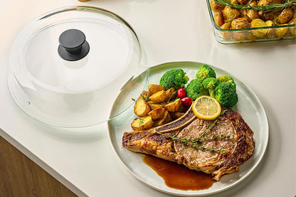 Kitchen Glass Microwave Splatter Cover