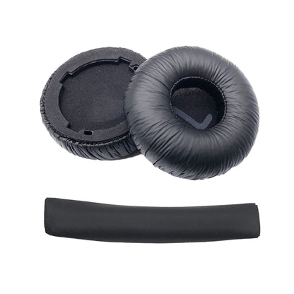 Headworn Heaphone Protector Set Ear Pads Cushion and Headband for JBL Tune600BT T520BT T510BT T500BT T450BT Black