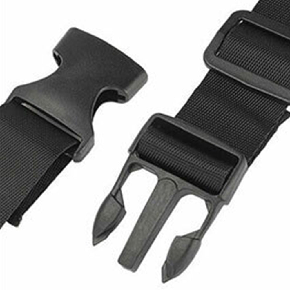 19Pcs Buckle and Strap Kit Nylon Strap with Triglide Clips for Backpack Dog Collar
