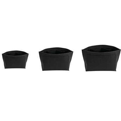 Felt Purse Organizer Insert -Black