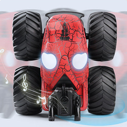2.4G Remote Control Dinosaur Spray Off Road Truck - Red