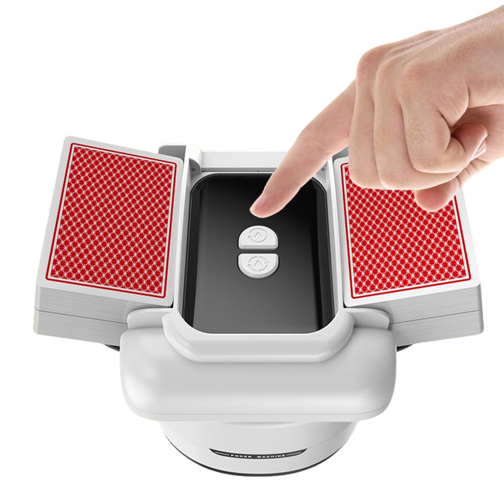 Automatic Card Shuffler with Auto Manual Modes