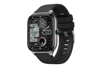 Smart Watch 2.01-Inch Fitness Watch with Heart Rate Sleep Monitor Blood Oxygen 123 Sports Modes Activity Tracker -Black