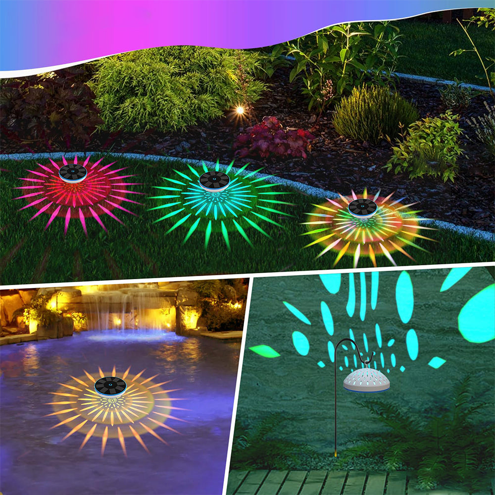 Floating Solar Light with 6 Color Modes Waterproof Floating Lights