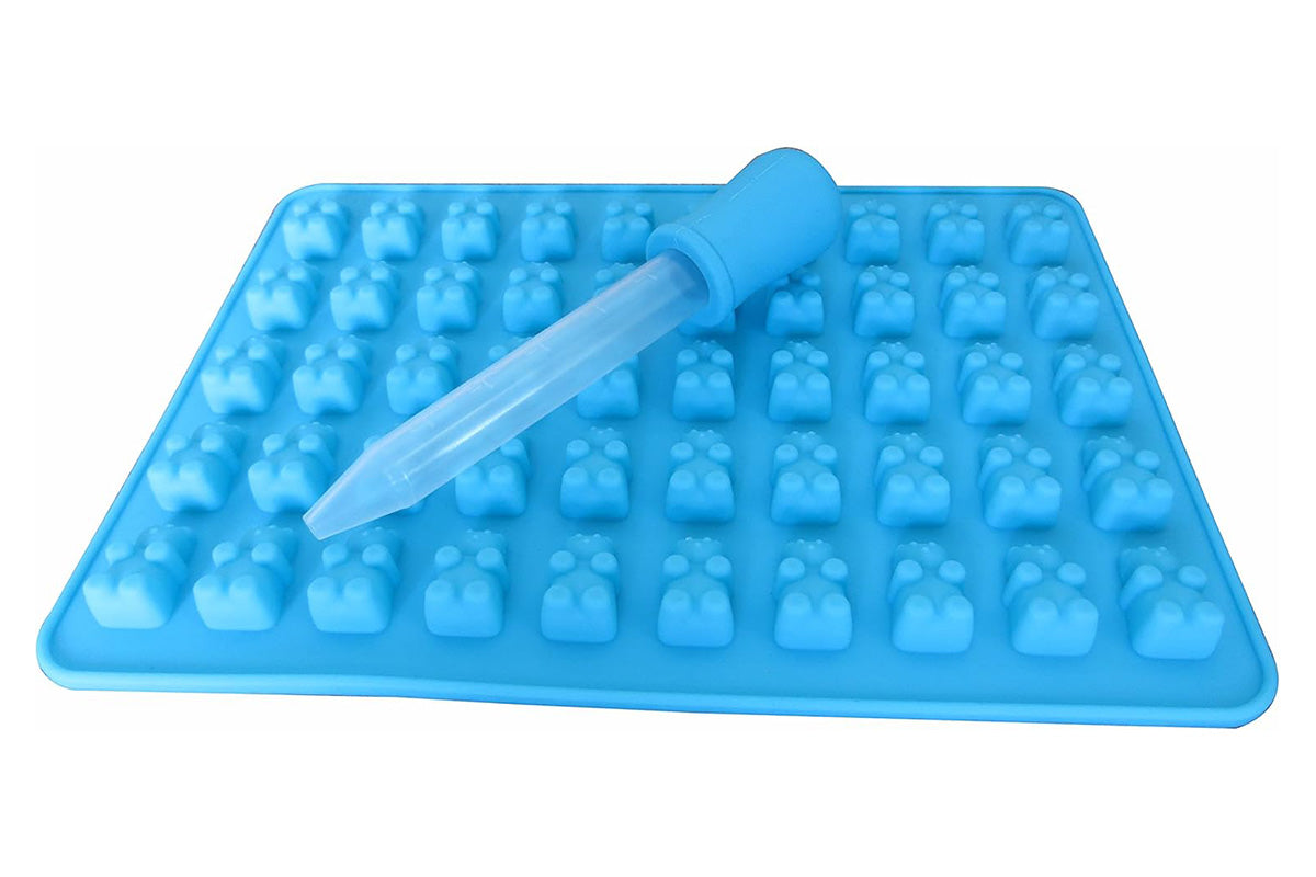 2 Piece Silicone Mould Ice Cube with 2 Droppers