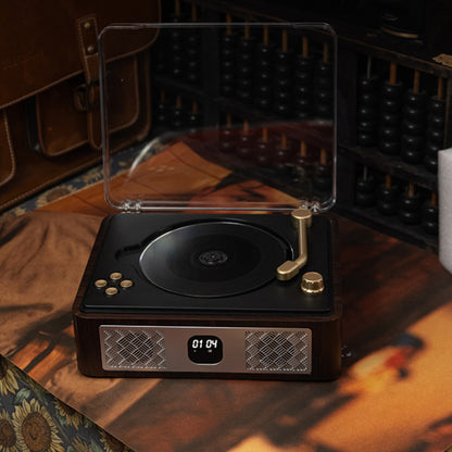 Retro CD Player with Speakers Portable Bluetooth Music Players for Home