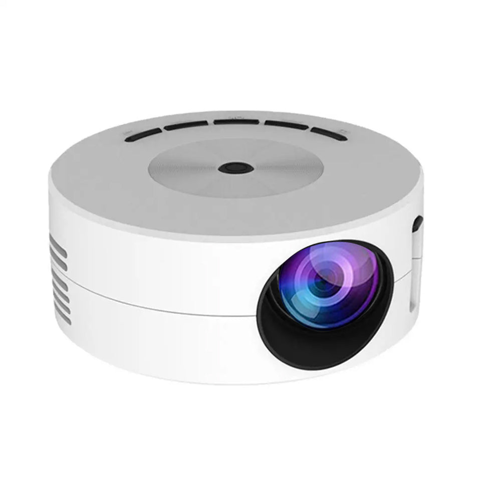 180P Mini Portable Smart Projector Home Phone Projector White