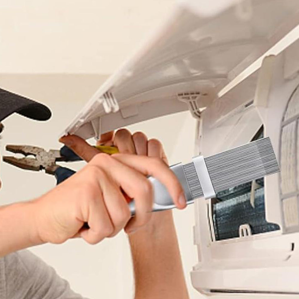 Air Conditioner Fin Cleaner Set Air Refrigerator Evaporator Radiator Cleaning Brush Tools