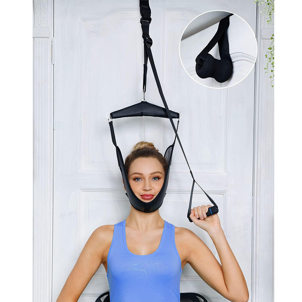 Over Door Cervical Neck Traction Device for Home Use Neck Stretcher Hammock