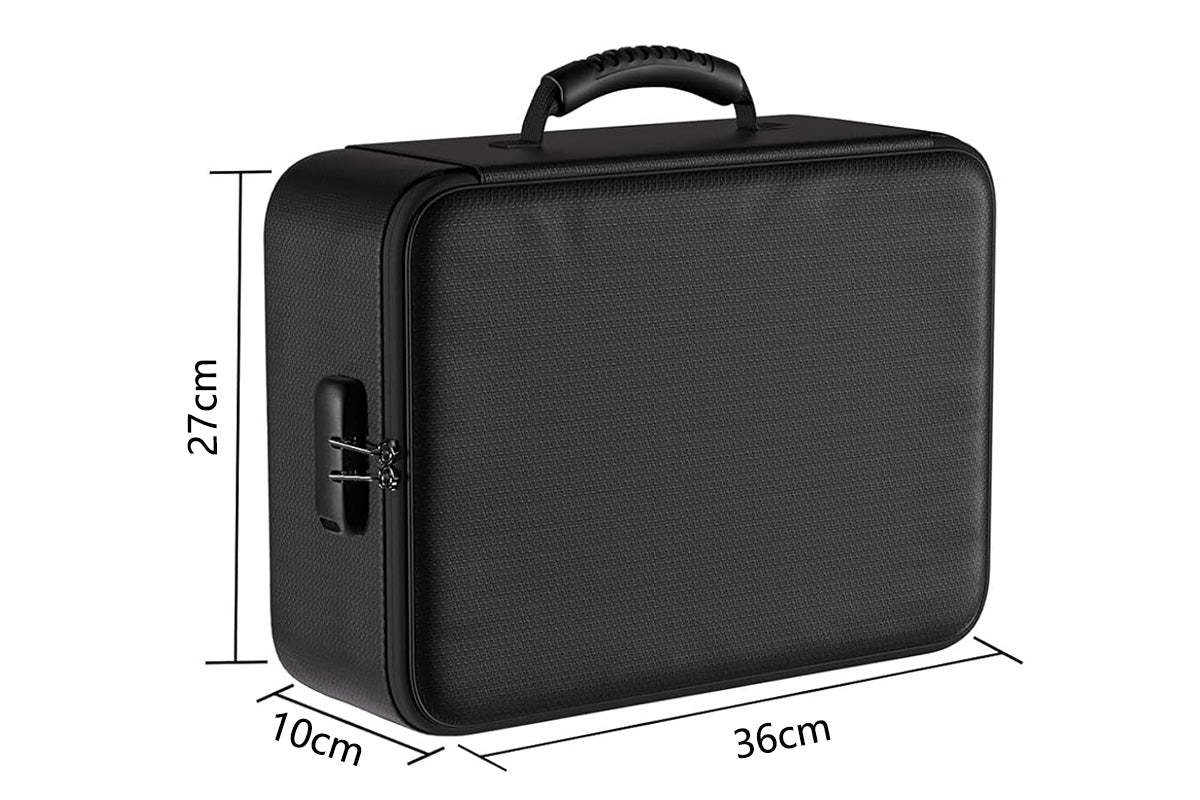 Fireproof Waterproof Document Bag with Lock