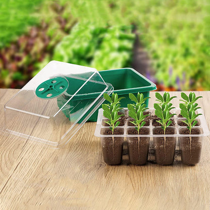 5Pcs Seed Trays 12 Cells Seed Starter Kit for Seeds Growing Starting