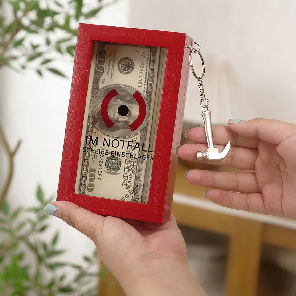 Funny Emergency Box with Hammer Break in Case of Emergency Box Office Desk Decor