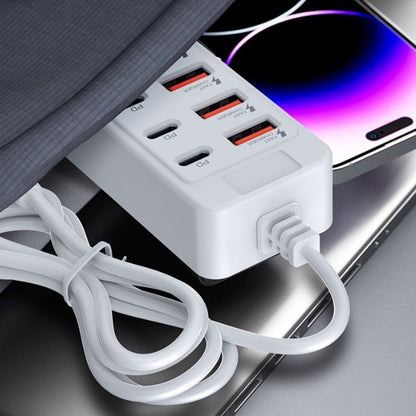 12 Port Hub Docking Station 66W Fast Charging Desktop Hub