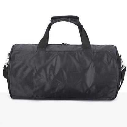 Gym Duffle Bag Travel Duffel Bag Outdoor Shoulder Sports Bag Black and White