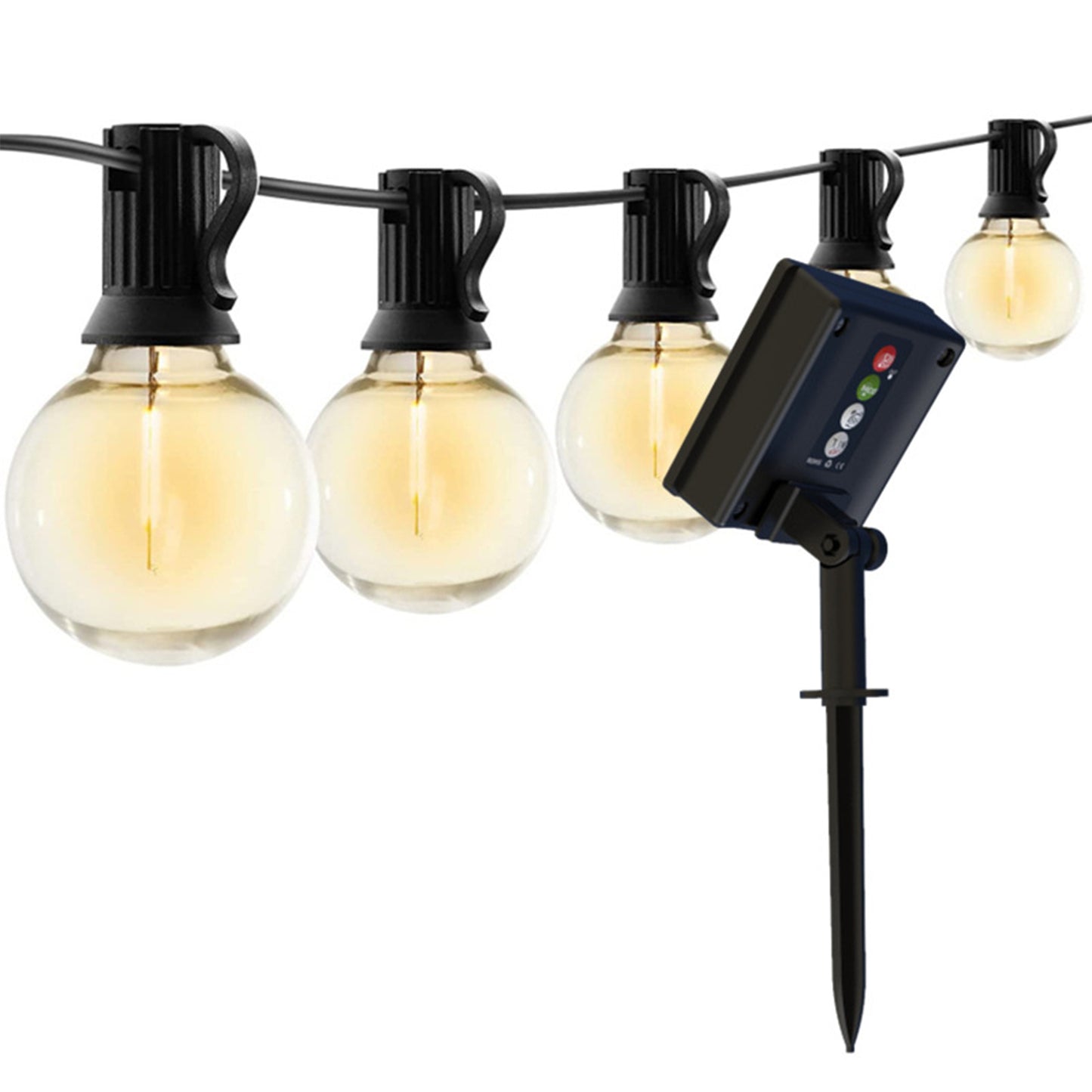 10 Bulbs Solar String Lights Outdoor Waterproof Hanging Lights