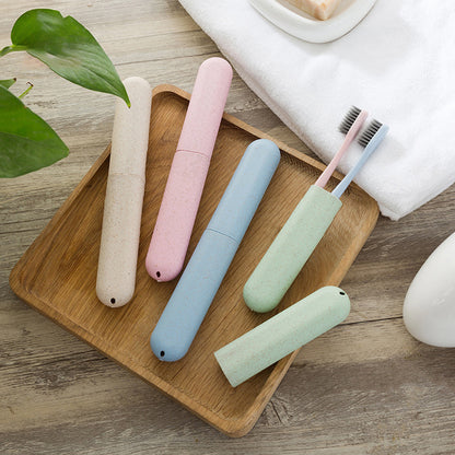 4 Pcs Travel Toothbrush Case Hard Shell Plastic Cover