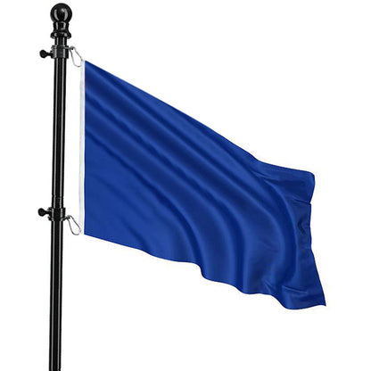 Outside House Flag Pole Kit Metal Porch Flagpole with Bracket