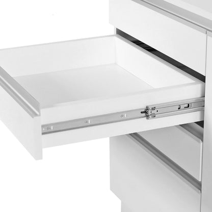 Steel Ball Bearing Drawer Slides 500mm Full Extension Side Mount Runners Pair