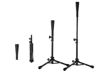 Baseball Softball Tee Batting Tee for Hitting Tripod Tanner Tee for Baseball Practice-Black