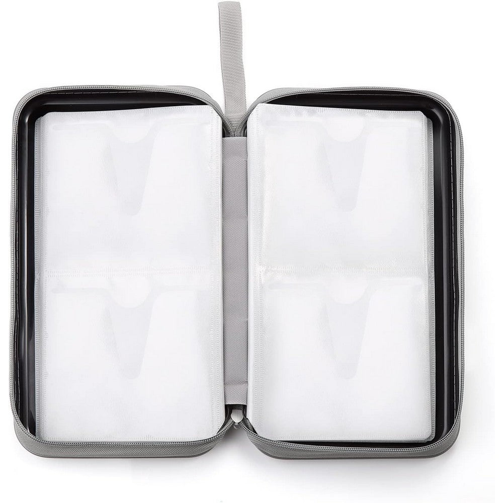 Portable 96 Capacity DVD CD Holder Case - Black