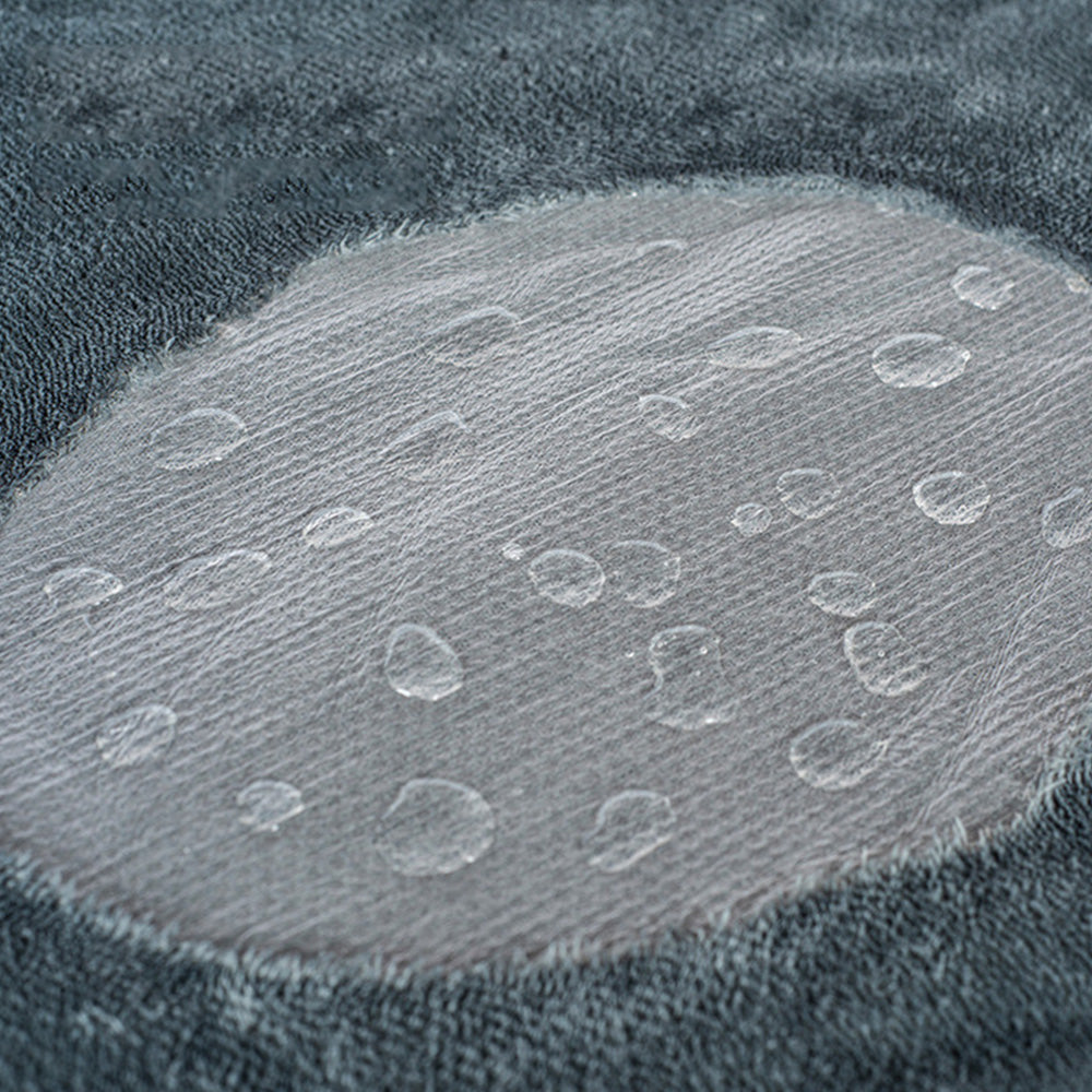 Reversible Pet Blanket Liquid Pee Proof Dog Blanket for Sofa Bed Couch Furniture Protector Cover Grey