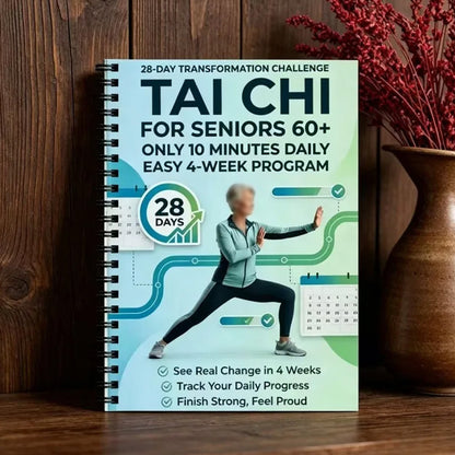28 Days Tai Chi Spiral Planner Tai Chi Workout Notebook Style 1