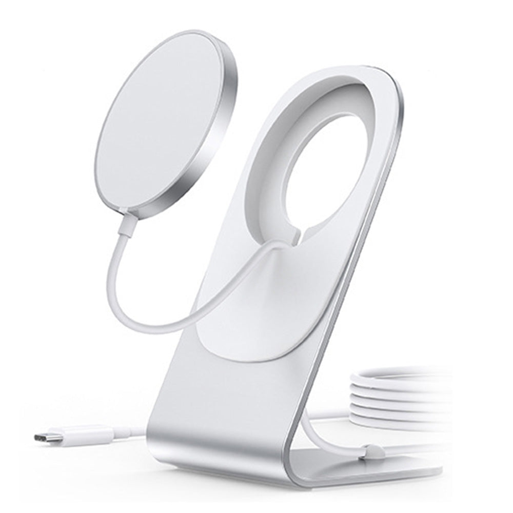 15W Foldable Wireless Charging Stand Fast Charging Pad for iPhone 16/15/14/13/12 Series