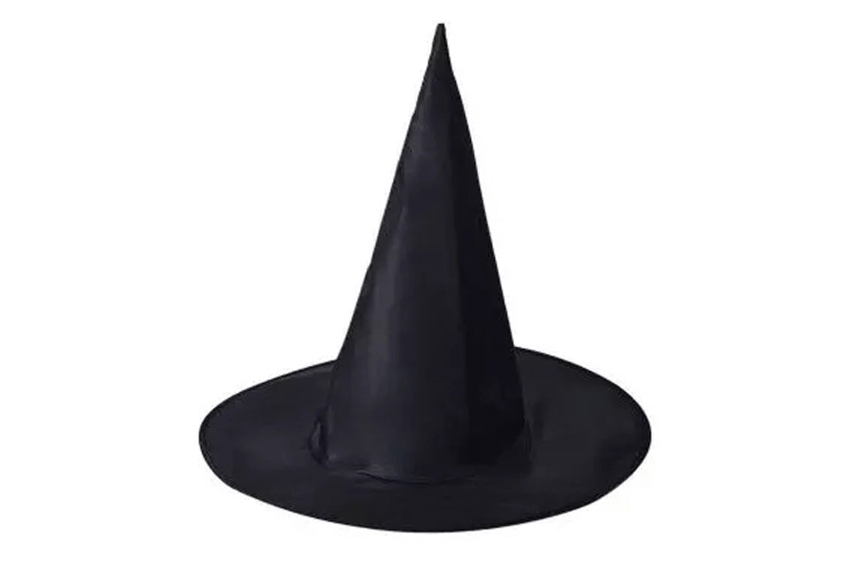 12 Pcs Halloween Witch Hats Costume Accessories Wizard Hats with Nylon Rope for Indoor Outdoor Decorations