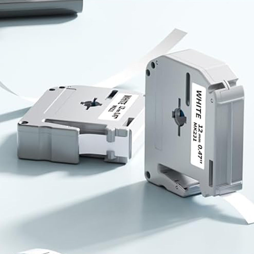 12mm Label Tape Replace for Brother Label Makers MK231