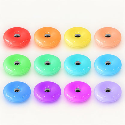 16 Color RGB Touch Dimming Donut Lamp Rechargeable Mood Light
