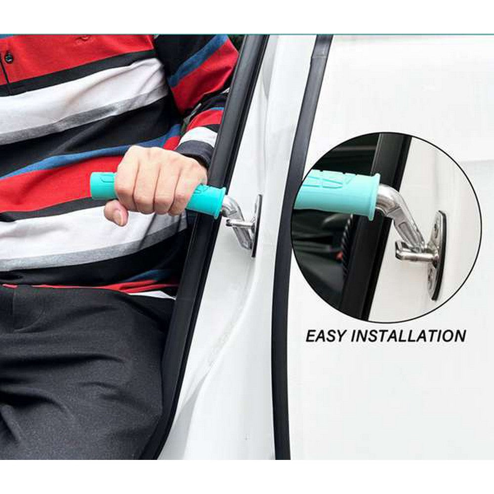 2Pcs Car Door Handle for Elderly Portable Support Car Cane for Easy Sit to Stand