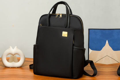 Laptop Backpack for 13.3-inch Laptops Water-resistant Multiple Compartments Laptop Bag -Black