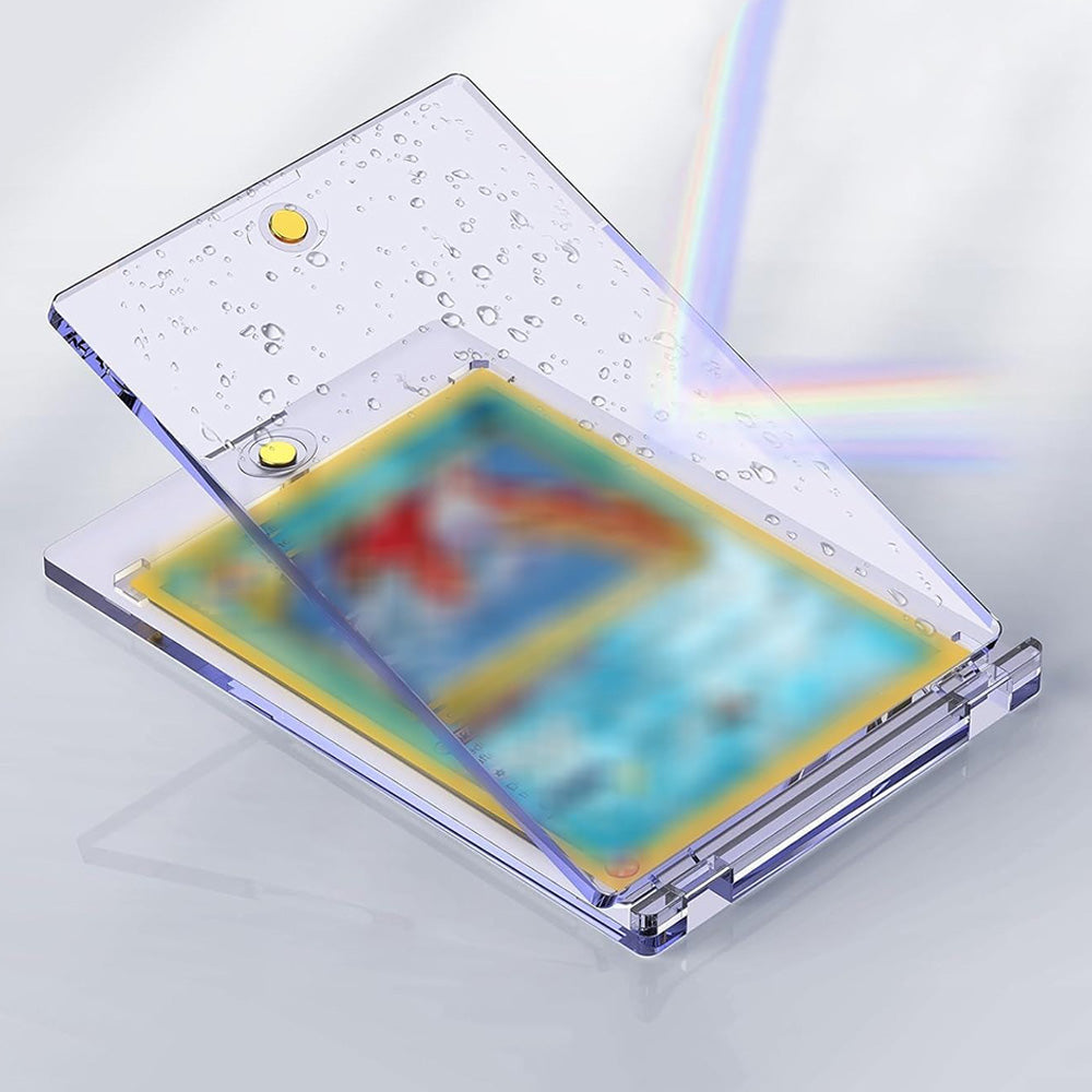 5 PCS Plastic Trading Card Holders