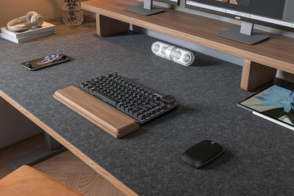 Large Felt Desk Mat Non Slip Keyboard and Mouse Pad Desk Protector for Computer Office Home