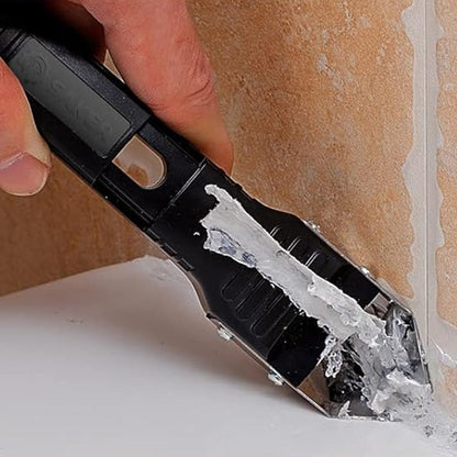 3-in-1 Caulking Tool Kit Removal Residue Scraper Kit Sealant Replace Set