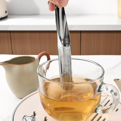 2-Pack Stainless Steel Long Handle Tea Infuser with Hook
