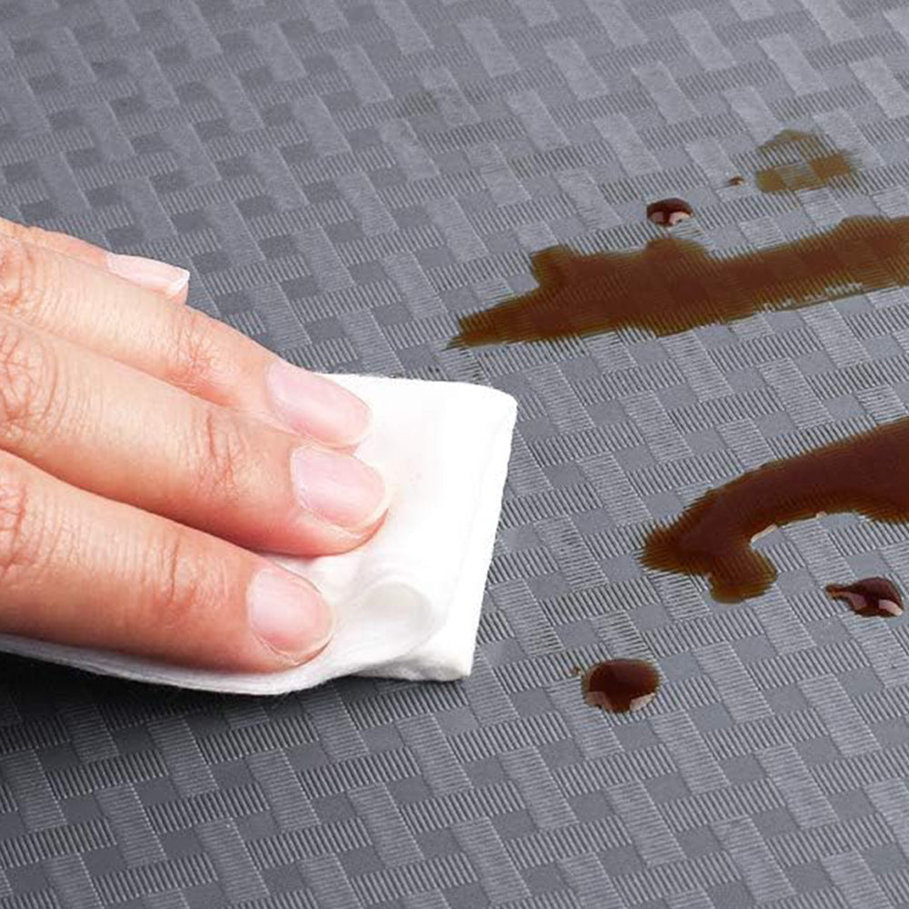 Water Resistant Shelf Liners for Kitchen Cabinets Refrigerator Oil-Proof Kitchen Cupboard Liner for Shelves