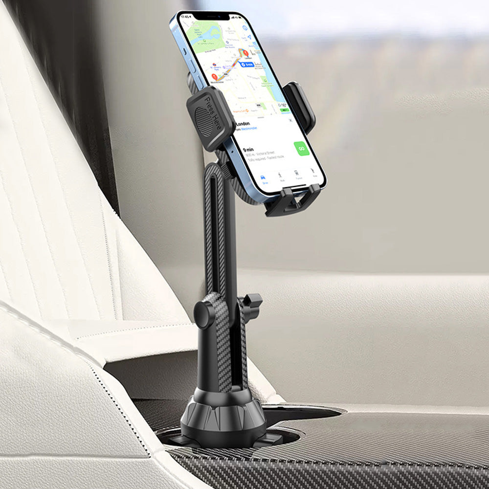 Universal Cup Phone Mount for Car with Long and Adjustable Neck