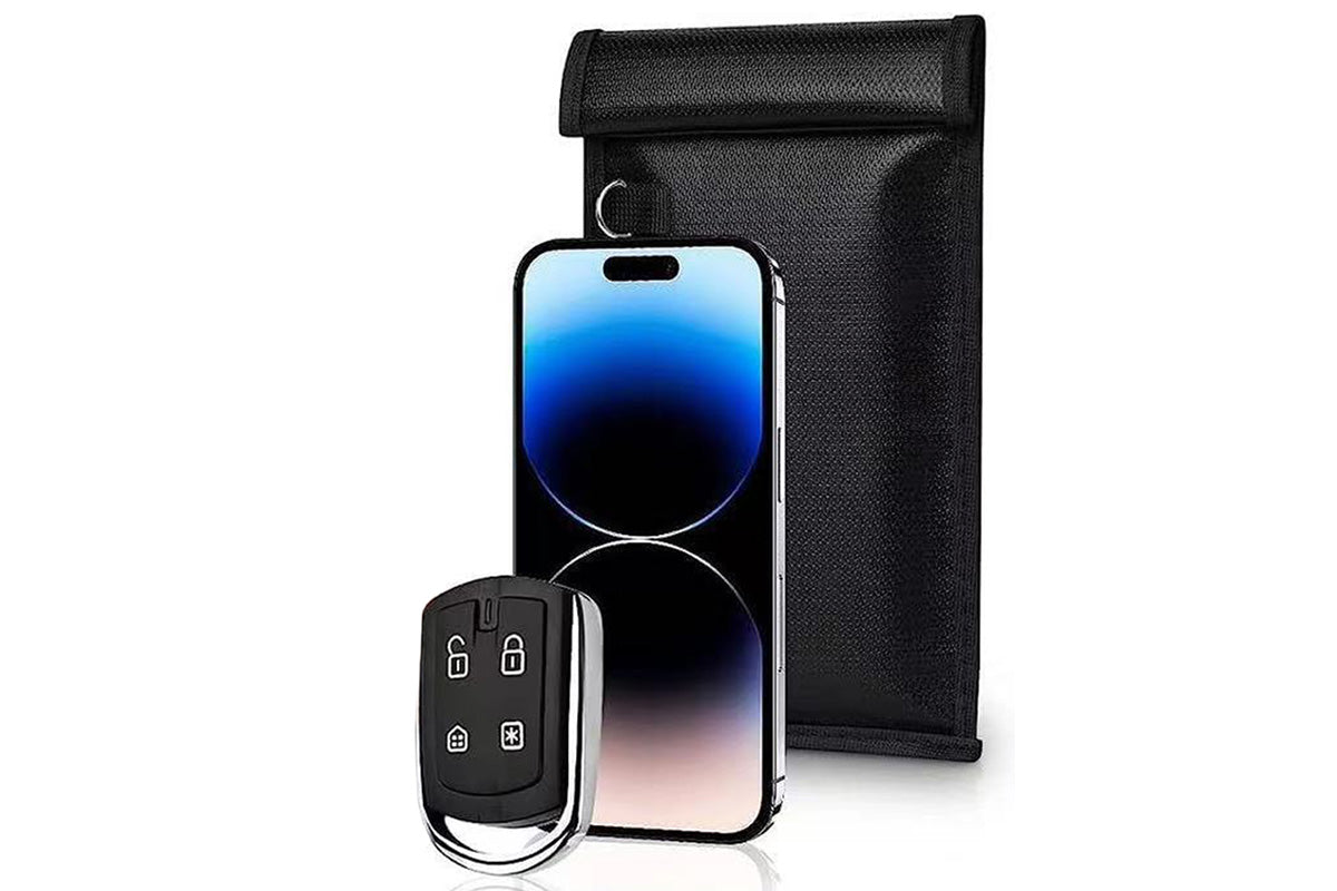 Signal Barrier Pouch for Cell Phone Car Key
