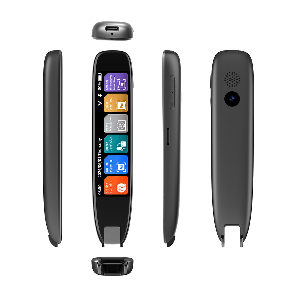 142 Language Translator Pen 3.69 Inch WiFi Smart Dictionary Pen for Travel