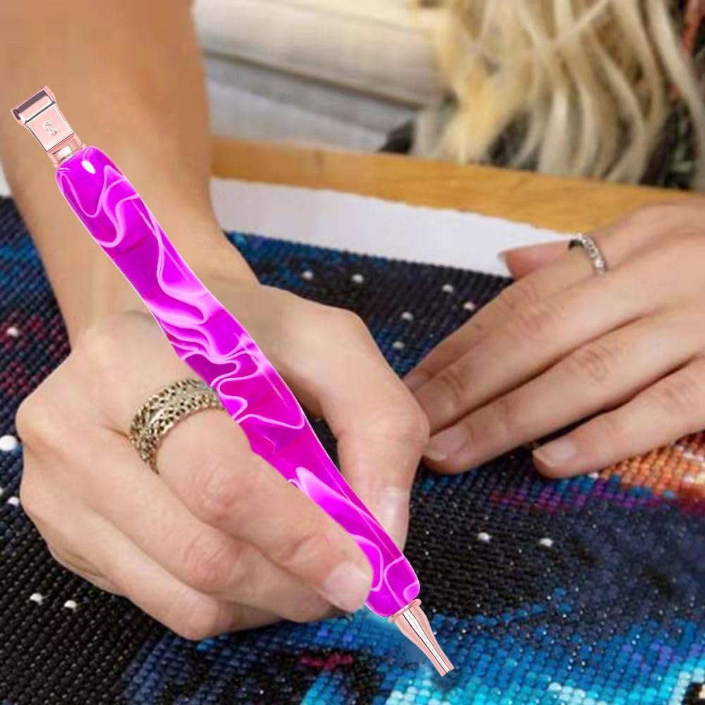 Diamond Painting Pen Kit DIY Craft Accessories Set for Teens and Adult Rose Gold