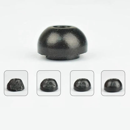 8 Pcs Memory Foam Ear Tips for Samsung Galaxy Buds 4 Pro Black