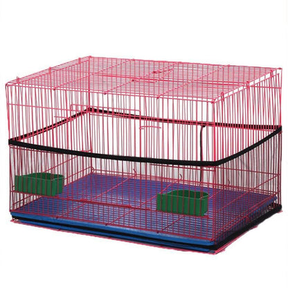 Mesh Cover for Pet Bird Cage Anti-Splash Cover