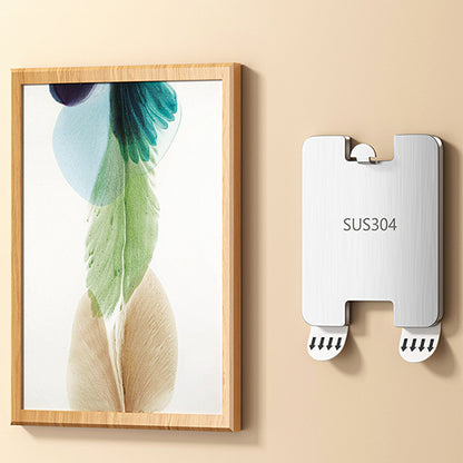 16Pcs Stainless Steel Picture Hangers Wall Hooks