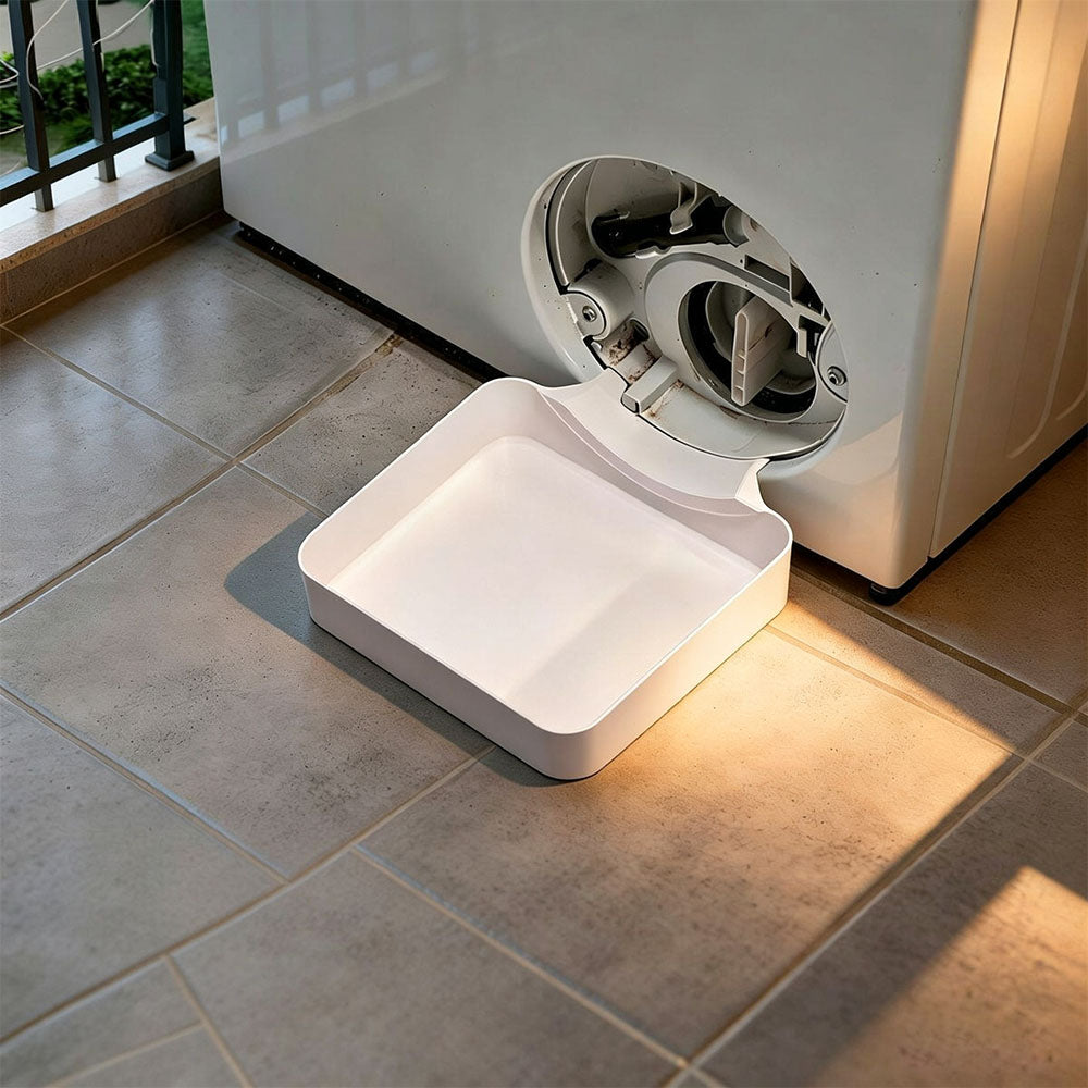Washing Machine Drain Tray Filter Cleaning Pan