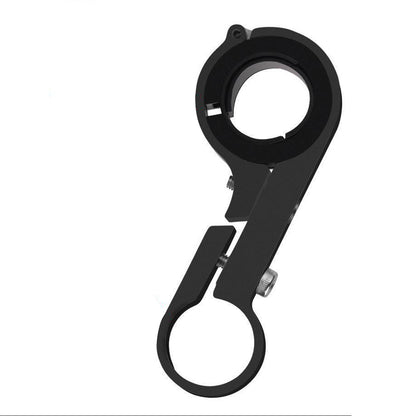 20cm Aluminum Alloy Bicycle Handlebar Extender Mount-Black